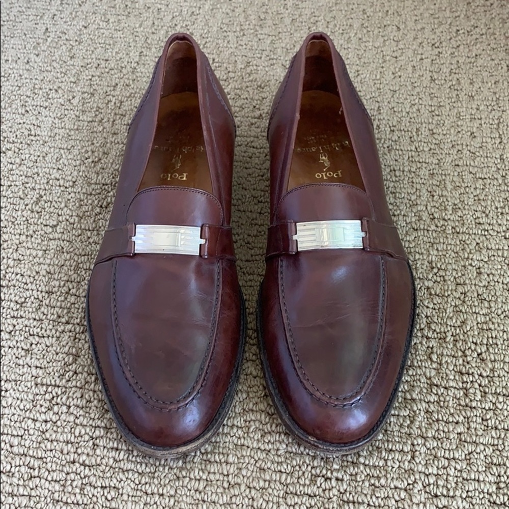 Polo Ralph Lauren Men’s Calfskin Loafer w/ Buckle